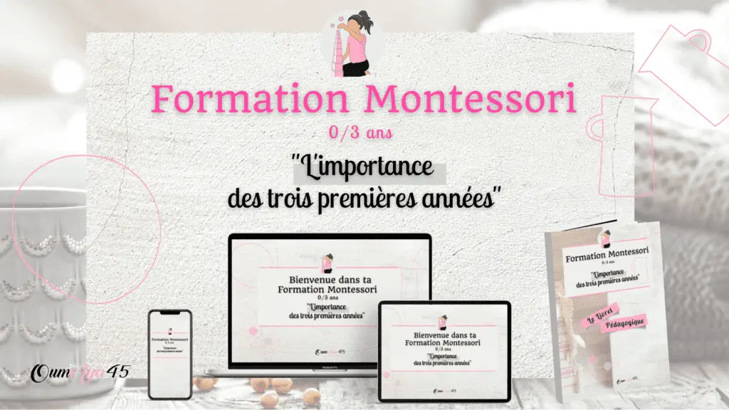 Formation Montessori - 0-3 ans