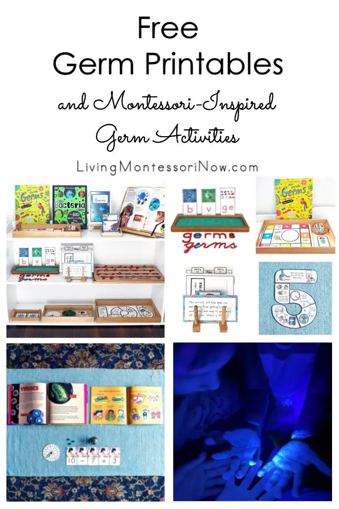 Free Germ Printables and Montessori-Inspired Germ Activities